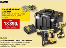 DEK Sada AKU nářadí DeWALT DCK229P2T nabídka