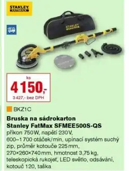 DEK Bruska na sádrokarton Stanley FatMax SFMEE500S-QS nabídka