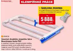 DEK Uzavírač dvojitého stojatého falcu Buschmann tools PVC nabídka