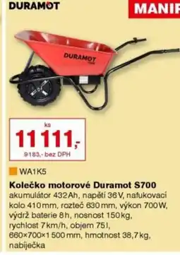 DEK Kolečko motorové Duramot S700 nabídka