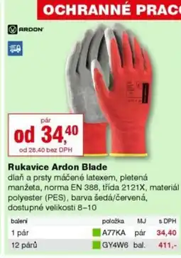 DEK Rukavice Ardon Blade nabídka