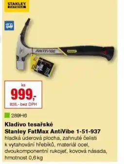 DEK Kladivo tesařské Stanley FatMax AntiVibe 1-51-937 nabídka