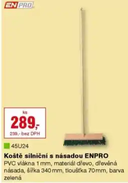 DEK Koště silniční s násadou ENPRO nabídka