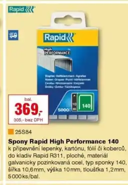 DEK Spony Rapid High Performance 140 nabídka