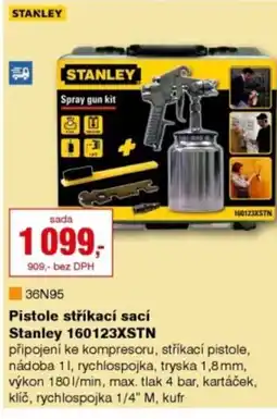 DEK Pistole stříkací sací Stanley 160123XSTN nabídka