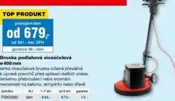 DEK Bruska podlahová víceúčelová Ø 400 mm nabídka