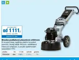 DEK Bruska podlahová planetová 450mm nabídka