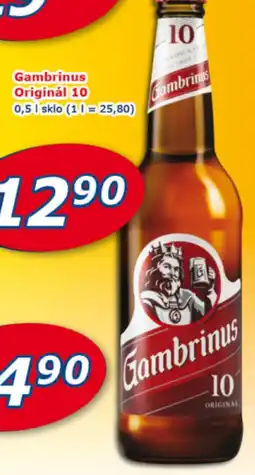 ESO MARKET GAMBRINUS Originál 10 nabídka