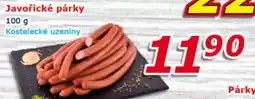 ESO MARKET Javořické párky nabídka