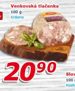 ESO MARKET Venkovská tlačenka nabídka