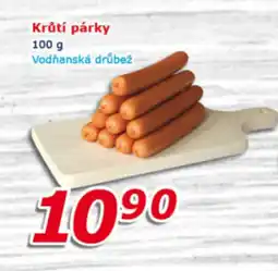 ESO MARKET Krůtí párky nabídka