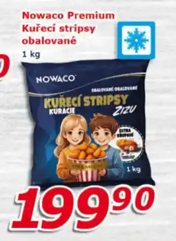 ESO MARKET NOWACO Premium kuřecí stripsy obalované nabídka
