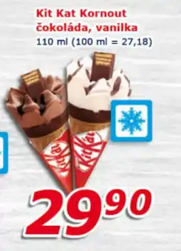 ESO MARKET KIT KAT Kornout čokoláda, vanilka nabídka