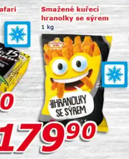 ESO MARKET Smažené kuřecí hranolky se sýrem nabídka
