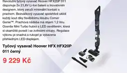 Datart Tyčový vysavač Hoover HFX HFX20P 011 černý nabídka