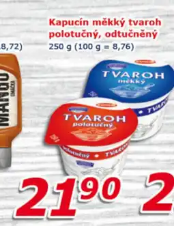 ESO MARKET Kapucín měkký tvaroh polotučný, odtučněný nabídka