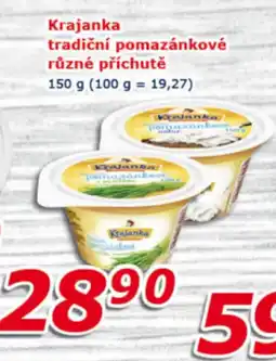 ESO MARKET Krajanka tradiční pomazánkové různé příchutě nabídka