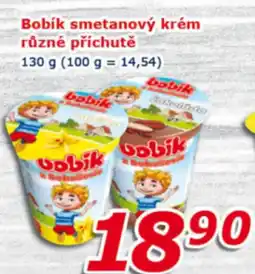 ESO MARKET Bobík smetanový krém různé příchutě nabídka