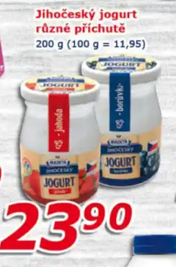 ESO MARKET Jihočeský jogurt různé příchutě nabídka