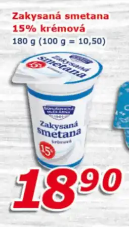 ESO MARKET Zakysaná smetana 15% krémová nabídka