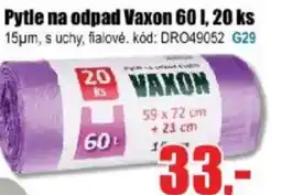 EVA Pytle na odpad Vaxon nabídka