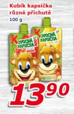 ESO MARKET Kubík kapsička různé příchutě nabídka