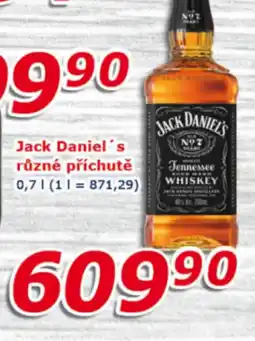 ESO MARKET JACK DANIEL'S Různé příchutě nabídka