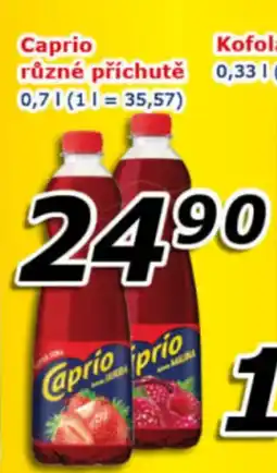 ESO MARKET CAPRIO Různé příchutě nabídka