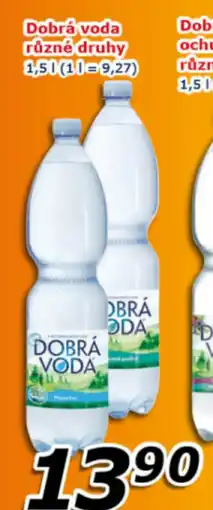 ESO MARKET Dobrá voda různé druhy nabídka