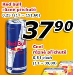 ESO MARKET RED BULL Různé příchutě nabídka