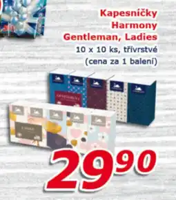 ESO MARKET Kapesníčky harmony gentleman, ladies nabídka