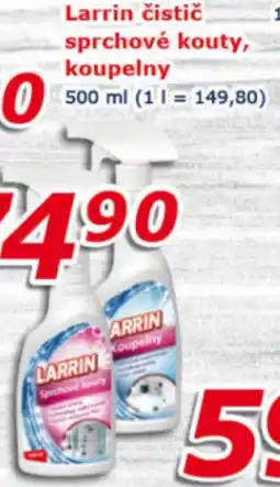 ESO MARKET LARRIN Čistič sprchové kouty, koupelny nabídka