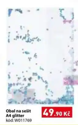 Wiky Obal na sešit A4 glitter nabídka