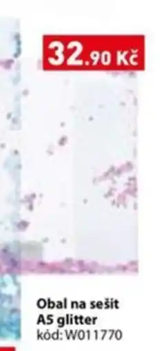 Wiky Obal na sešit a5 glitter nabídka