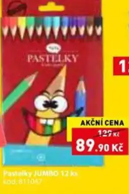 Wiky Pastelky jumbo 12 ks nabídka