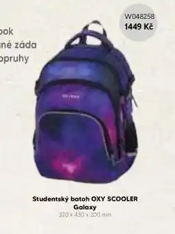 Wiky Studentský batoh oxy scooler galaxy nabídka