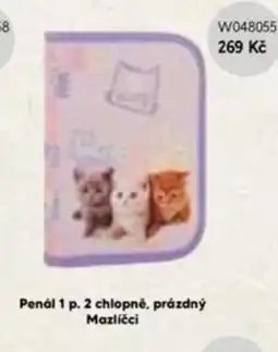 Wiky Penál 1 p. 2 chlopně, prázdný mazlíčci nabídka
