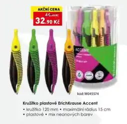 Wiky Kružítko plastové erichkrause accent nabídka