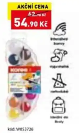 Wiky Vodové barvy kores akvarellos / akvarellos mini nabídka