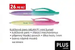 Wiky Kuličkové pero milan p1 mini sunset nabídka