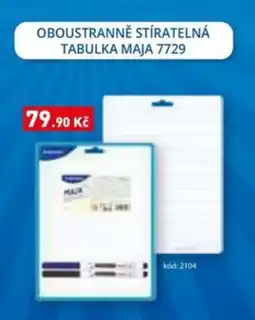 Wiky Oboustranně stíratelná tabulka maja 7729 nabídka