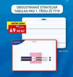 Wiky Oboustranně stíratelná tabulka pro 1. třídu zš 7719 nabídka