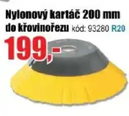 EVA Nylonový kartáč 200 mm do křovinořezu nabídka