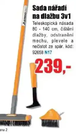 EVA Sada nářadí na dlažbu 3v1 nabídka