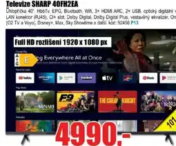 EVA Televize SHARP 40FH2EA nabídka