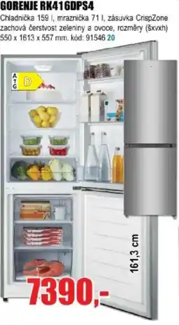 EVA GORENJE RK416DPS4 nabídka