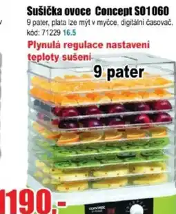EVA Sušička ovoce Concept S01060 nabídka