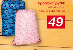 Kik Sportovní pytlík nabídka