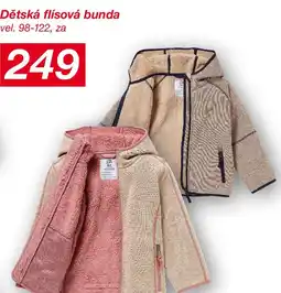 Kik Dětská flísová bunda nabídka
