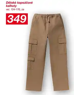 Kik Dětské kapsáčové kalhoty nabídka